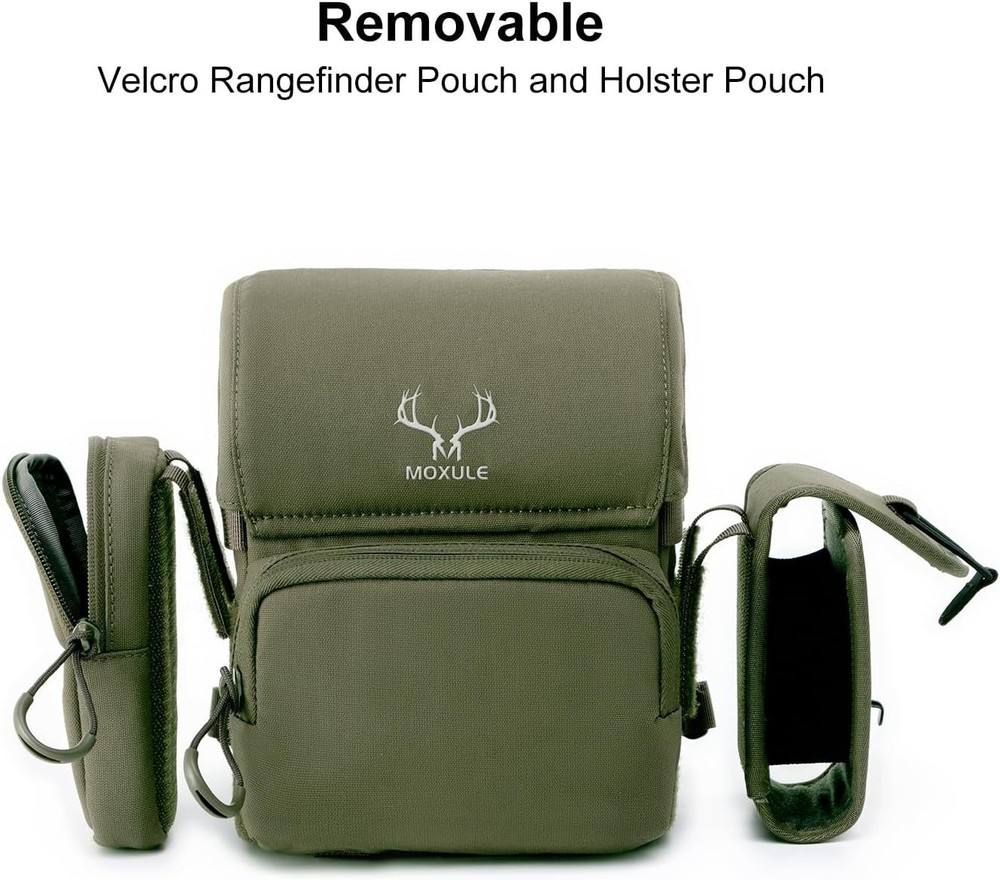 Binocular Harness Chest Pack: Bino Case with Rangefinder Pocket, Multi Pockets