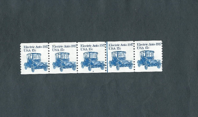 US Stamps Scott #1906 PNC5 P#6 17c Electric Auto XF MNH