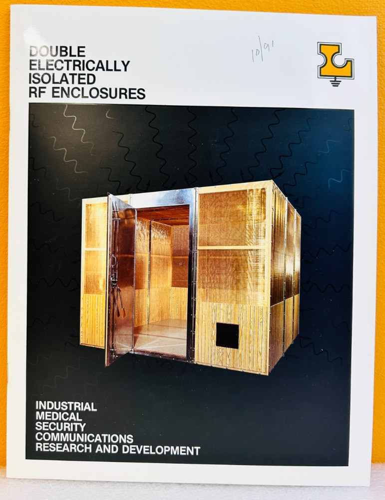Lindgren Double Electrically Isolated RF Enclosures Catalog.