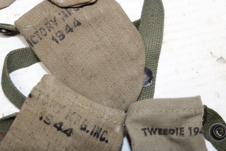 1 ORIGINAL US Military WWII M1 GARAND 03A3 RIFLE MUZZLE COVER 1944 1