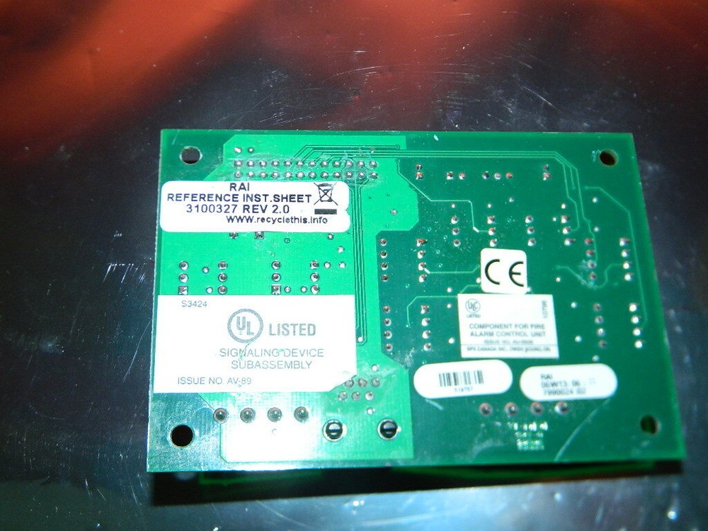 EDWARDS EST RAI REMOTE ANNUNCIATOR INTERFACE PN 2990024