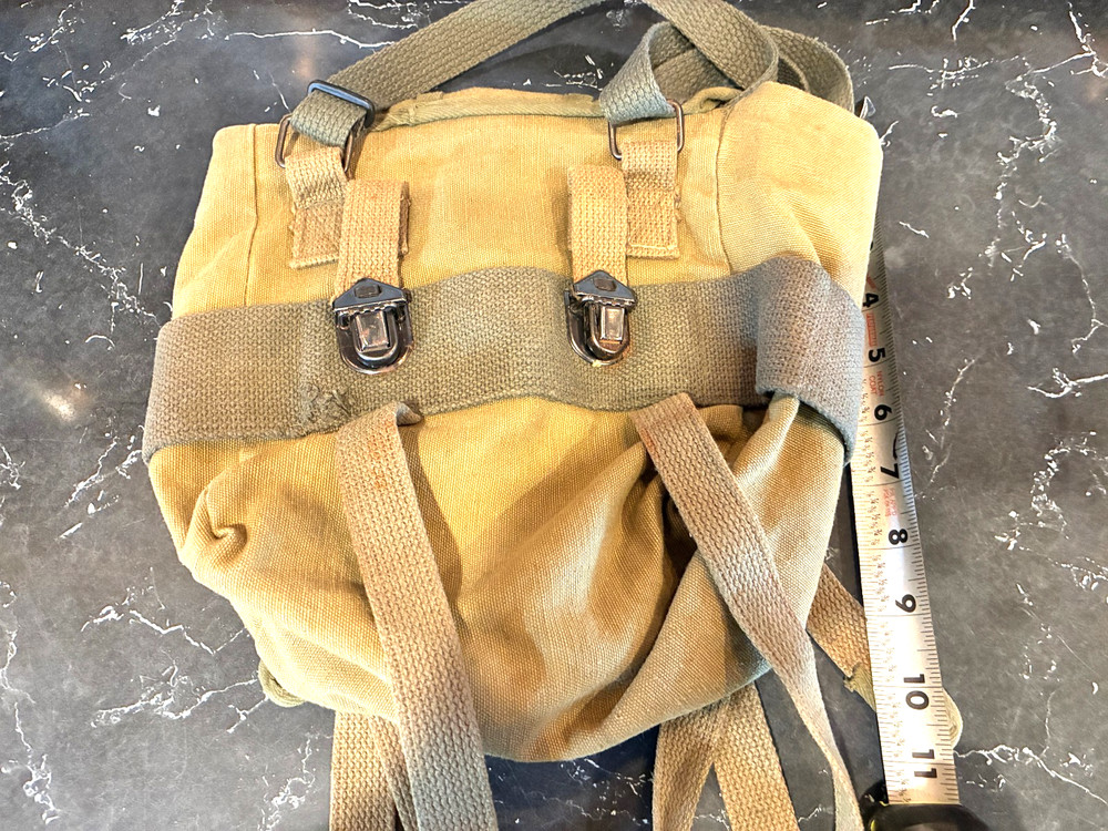 Vintage Army Canvas Shoulder Bag