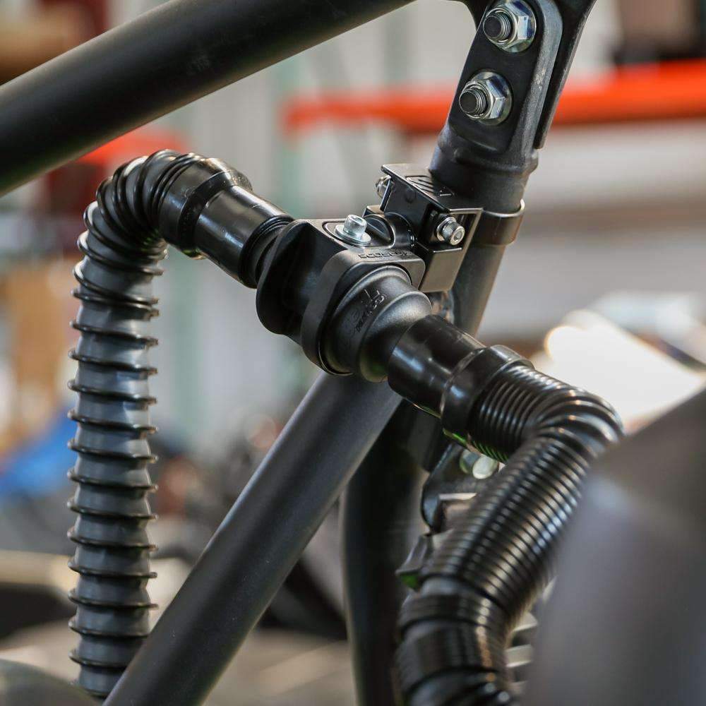 Rugged Radios MAC-XC Magnetic Quick-Release for Helmet Air Pumper