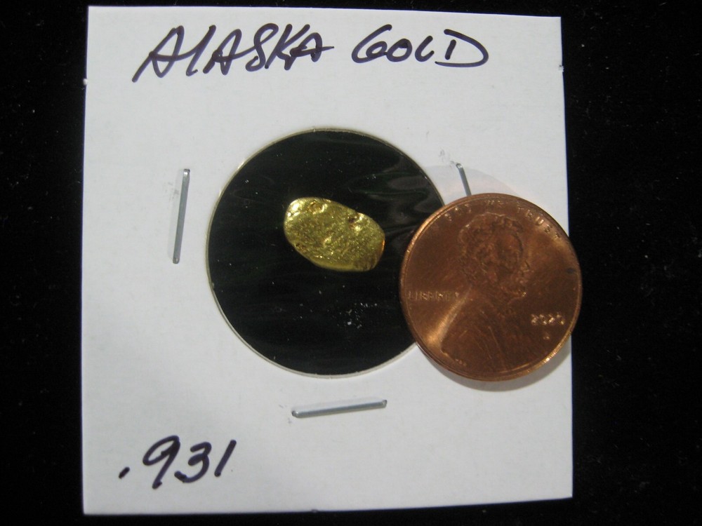 ALASKA GOLD  .931 GRAM