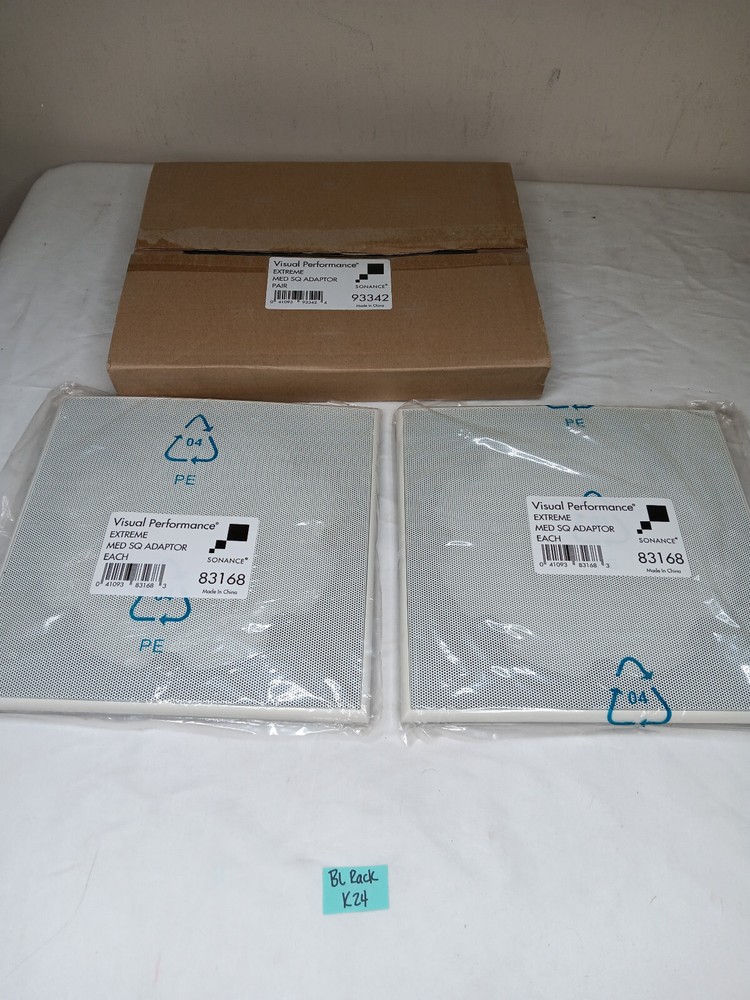 SONANCE 93342, Visual Performance-Extreme-Med Sq Adapter Pair