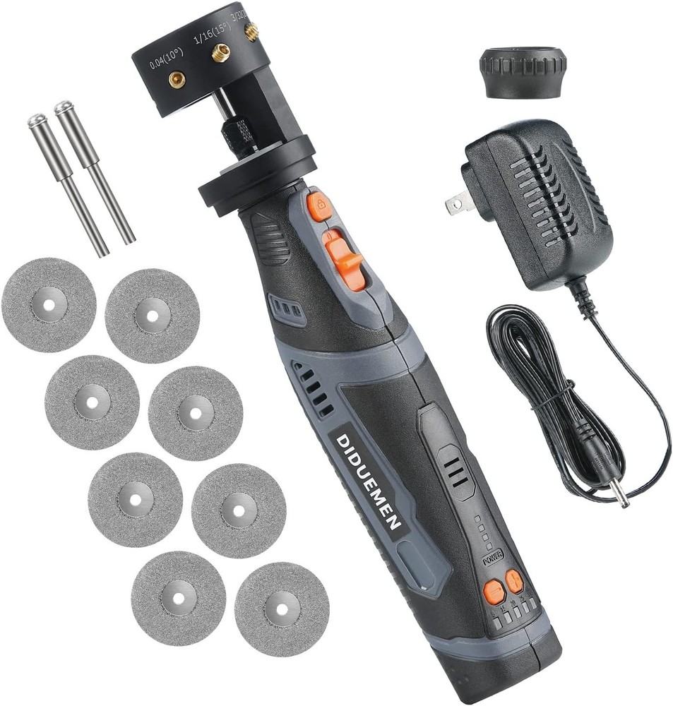 8V Cordless Tungsten Electrode Sharpener Grinder for TIG Welding Multi-Angle