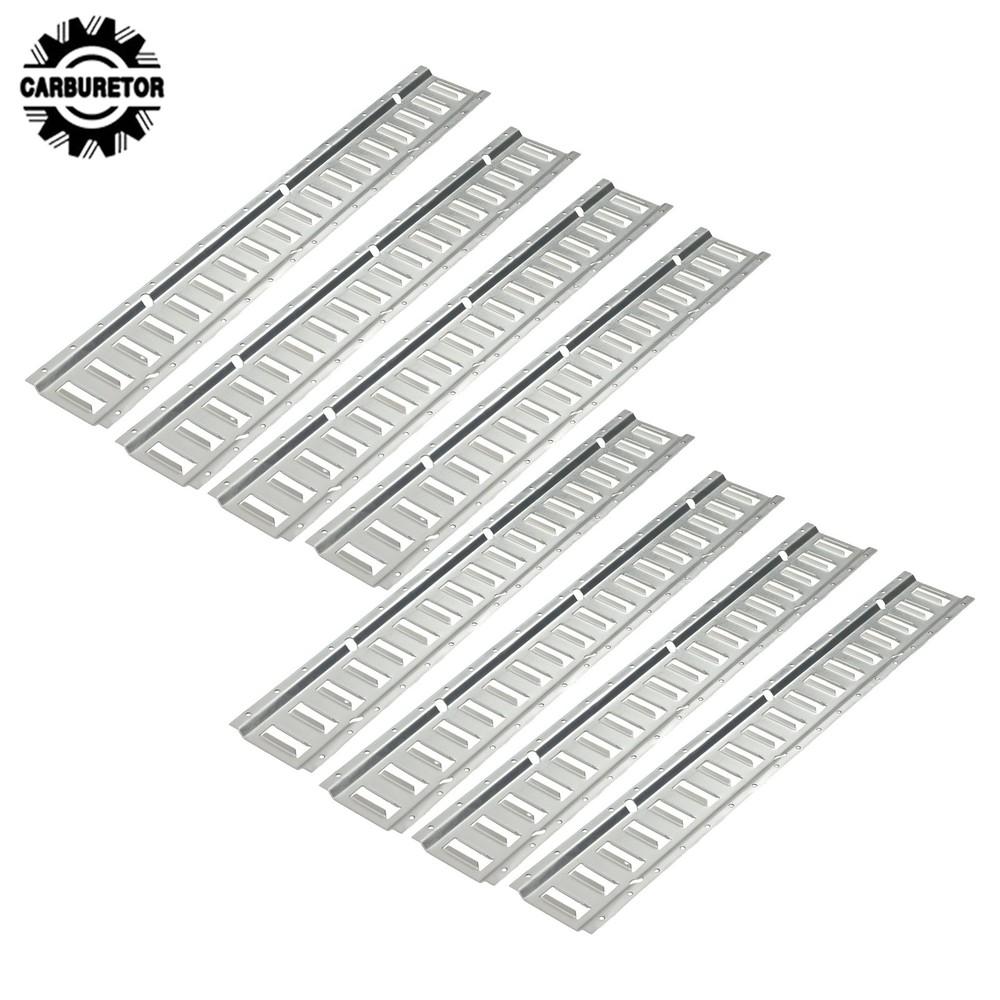 24 Pcs 3 Ft Silver E Track Rails Complete Kit With Mounting Hardware For Trucks