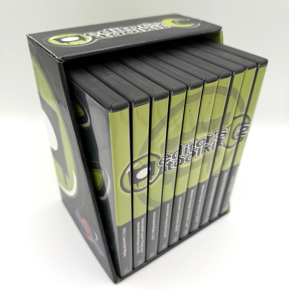 Digital Juice Editor's Toolkit Volume 2 ~ 10 DVD Set