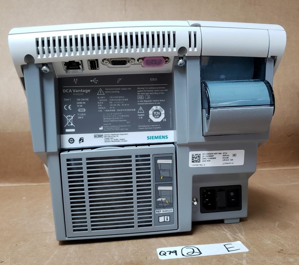 SIEMENS DCA VANTAGE ANALYZER ! Q79 E