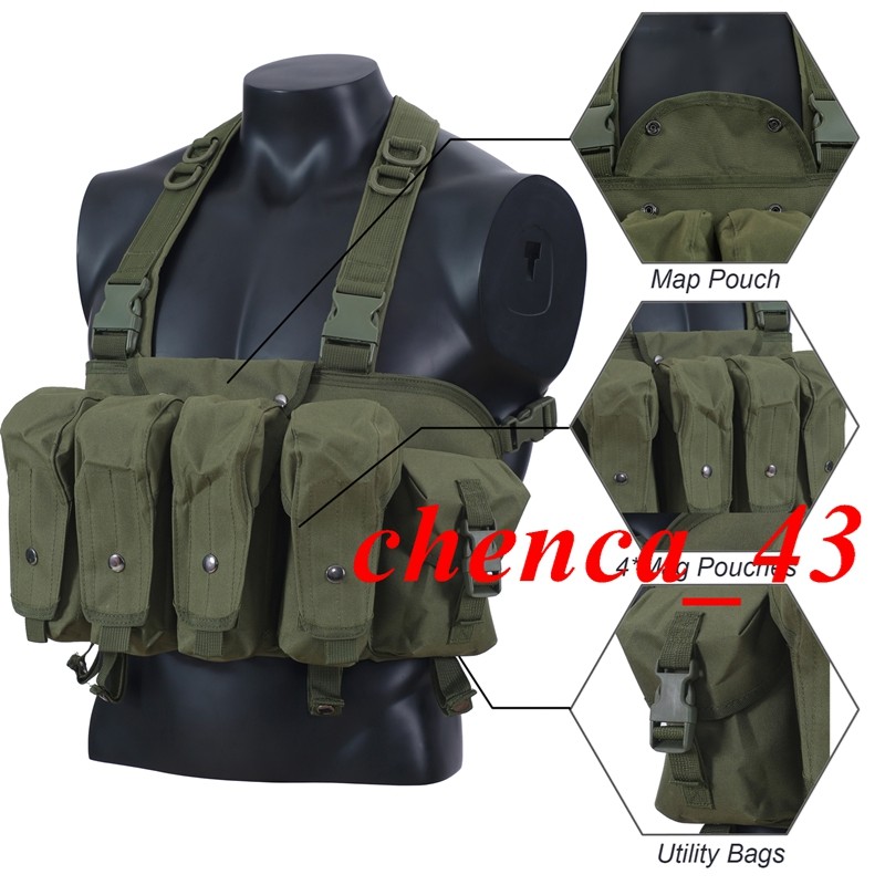 New in US!!! Russian Special Forces 6b13 Tactical Vest Chest Rig AK Chest Armor