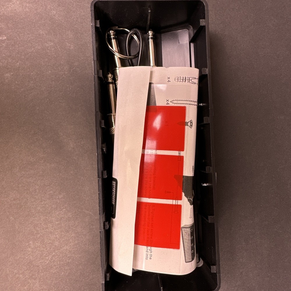 Fender Jack Rack Key Holder Includes 4 Keychain