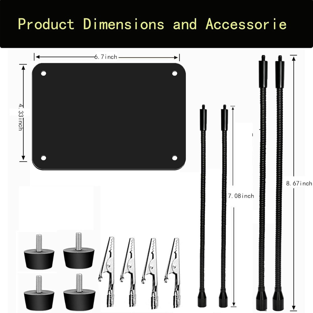 Helping Third-Hand Soldering, Hands Soldering Station Tool 4...