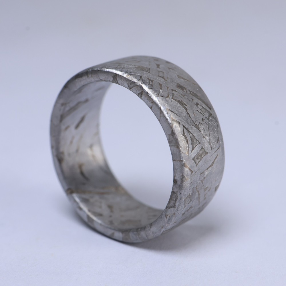 Meteorite Ring, Natural Muonionalusta meteorite,Personalized customization Ring