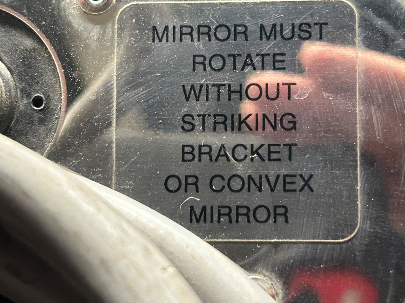 MOTOMIRROR 42-006970 SIDE-VIEW MIRROR