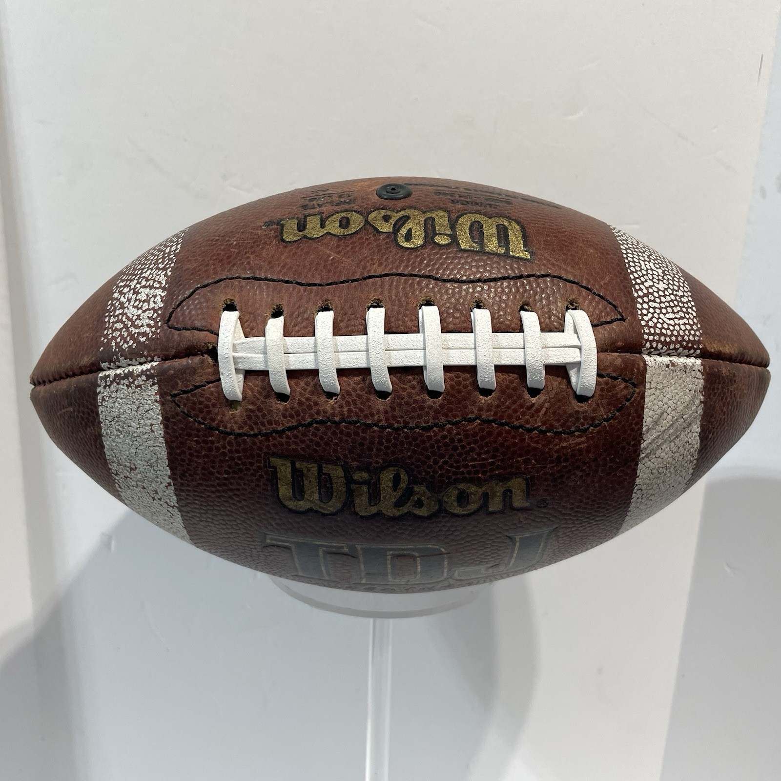 Wilson TDJ Premium Full Grain Leather Football Junior Size F1360 Made In USA