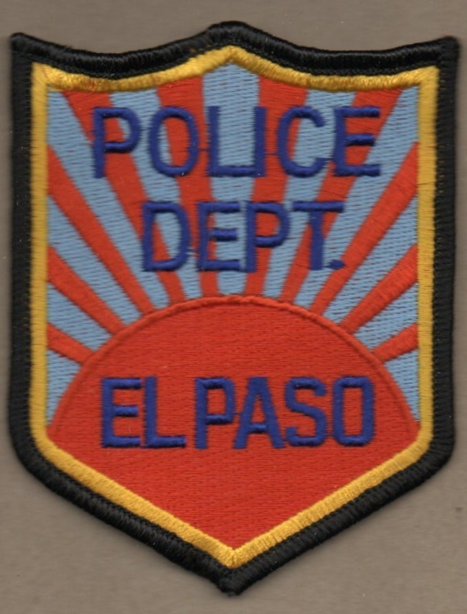 El Paso (TX) PD Police Patch