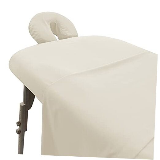 Soft Microfiber Massage Table Sheets Set 3 Piece Set - Includes Natural