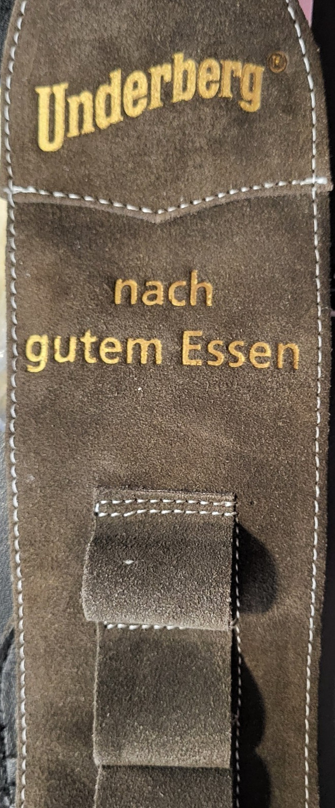 Original Underberg Leather Ammo Belt New in Bag with Free Shipping