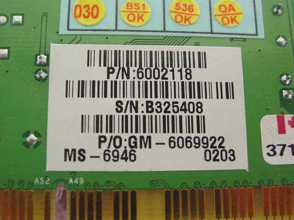 Micro Star 6002118 PCI Desktop Modem MS-6946