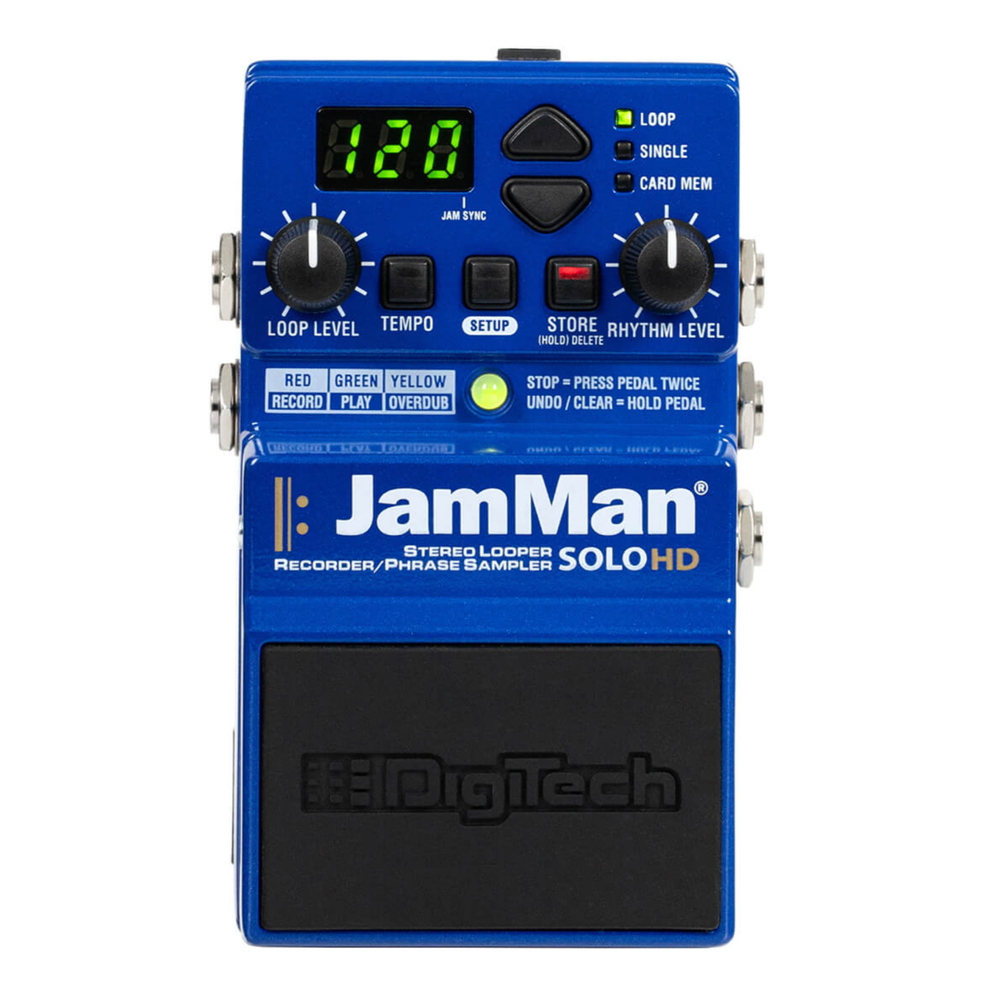 DigiTech JamMan Solo HD Compact Stereo Looper Pedal