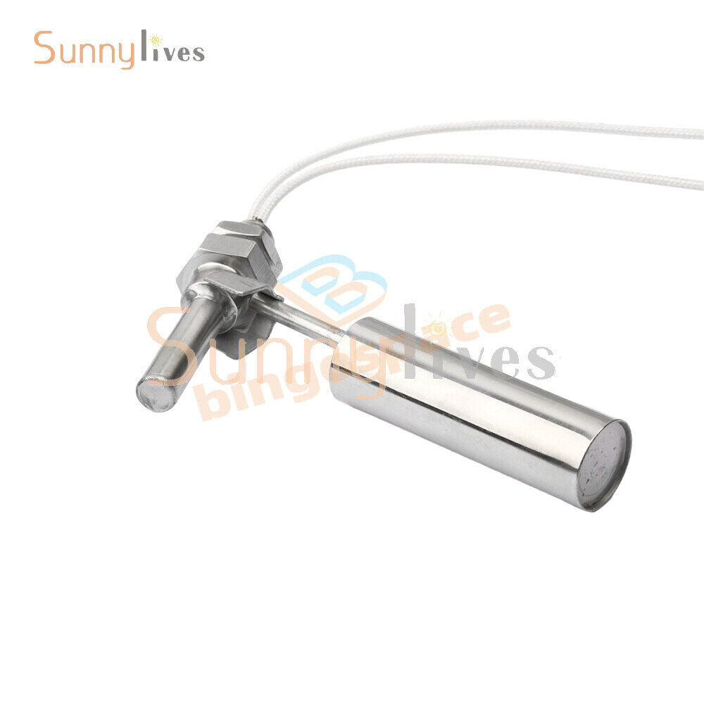 Stainless Steel Float Switch Liquid Level Sensor Controller 110V 220V M10 Thread