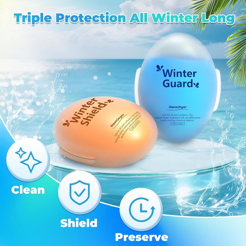 Professional Pool Winter Closing Kit, Winterizing Close Your Above...