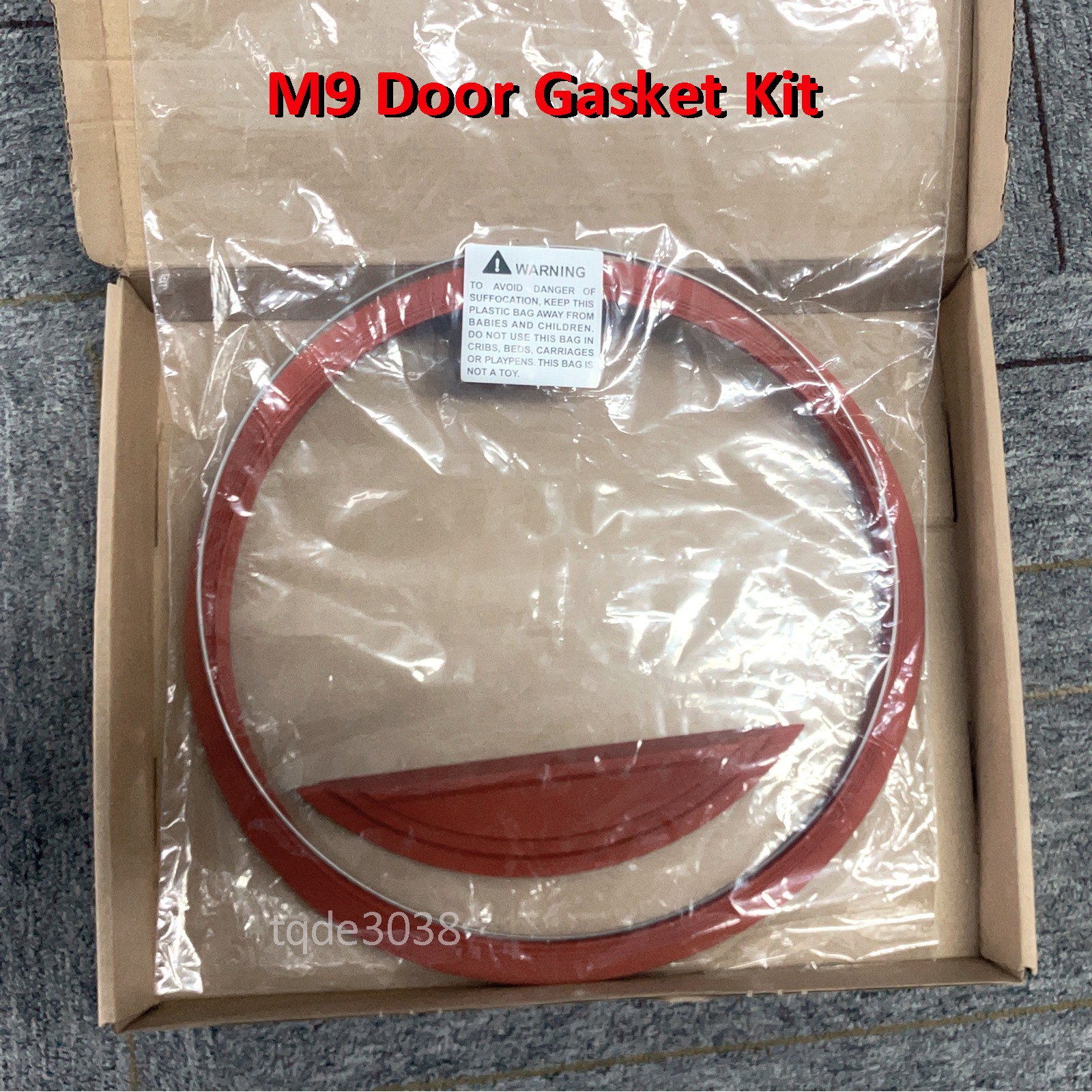 M9 Door Gasket Kit w/ Dam & Hoop for Midmark Ritter M9 DCI 2194 Sterilozer