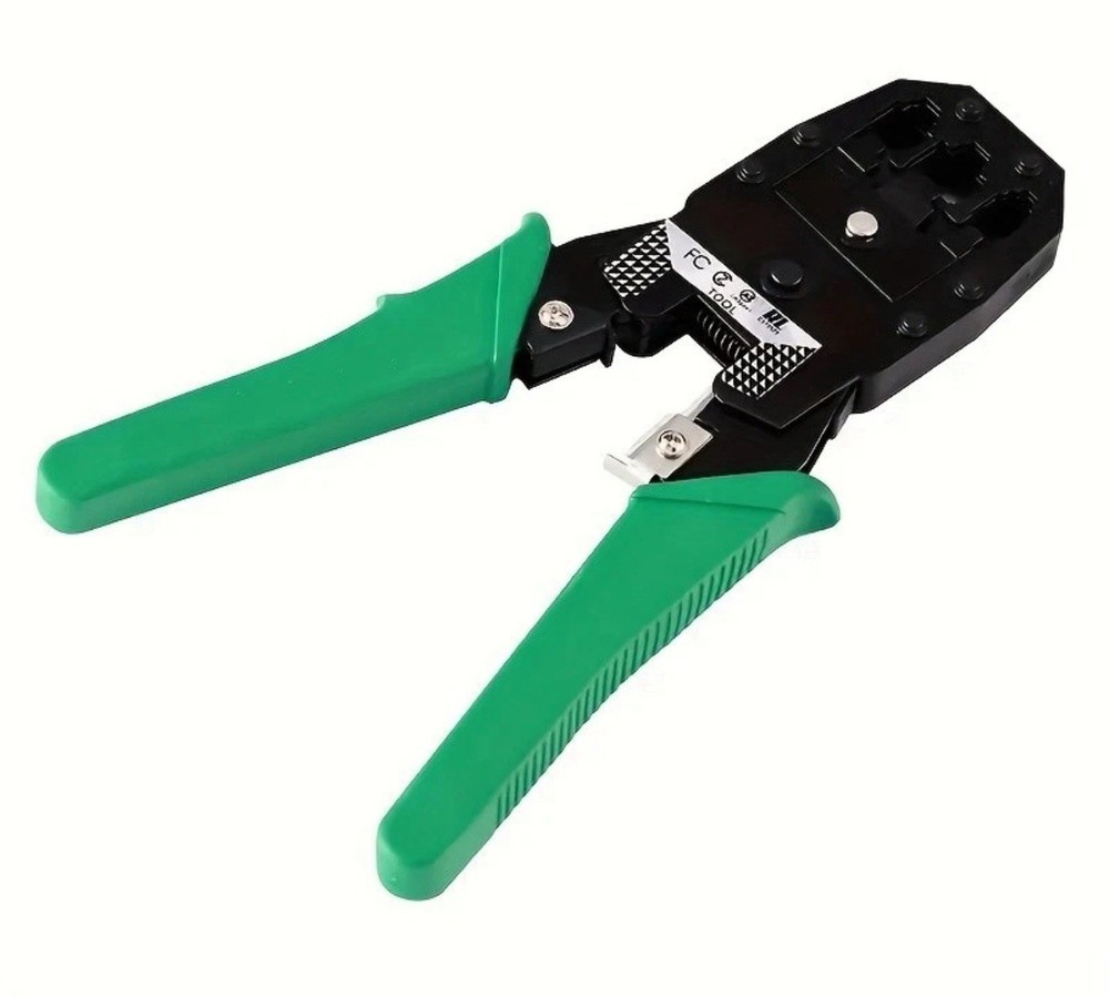 Network Tool Repair Kit -Crimper, Tester & Strippers for Ethernet Cable Work