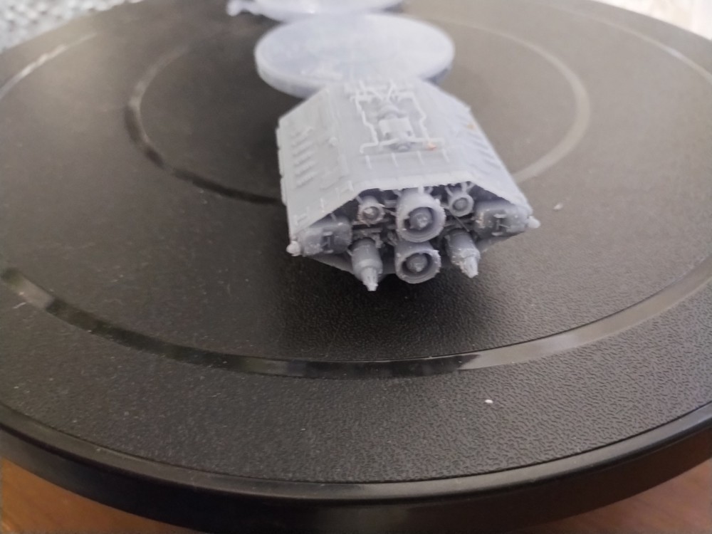 Battlestar Galactica Mining Ship 3D Resin Print 8.50"