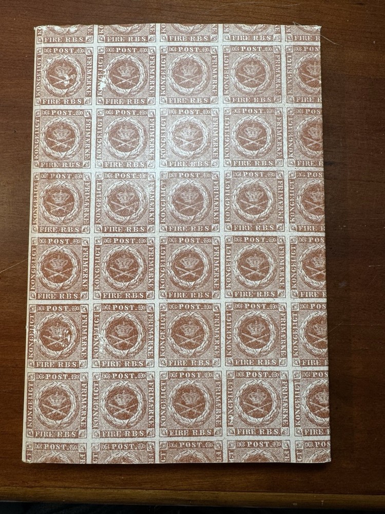 Denmark's First Issue, Specialized Stamp Handbook, J. Schmidt Andersen, 1961