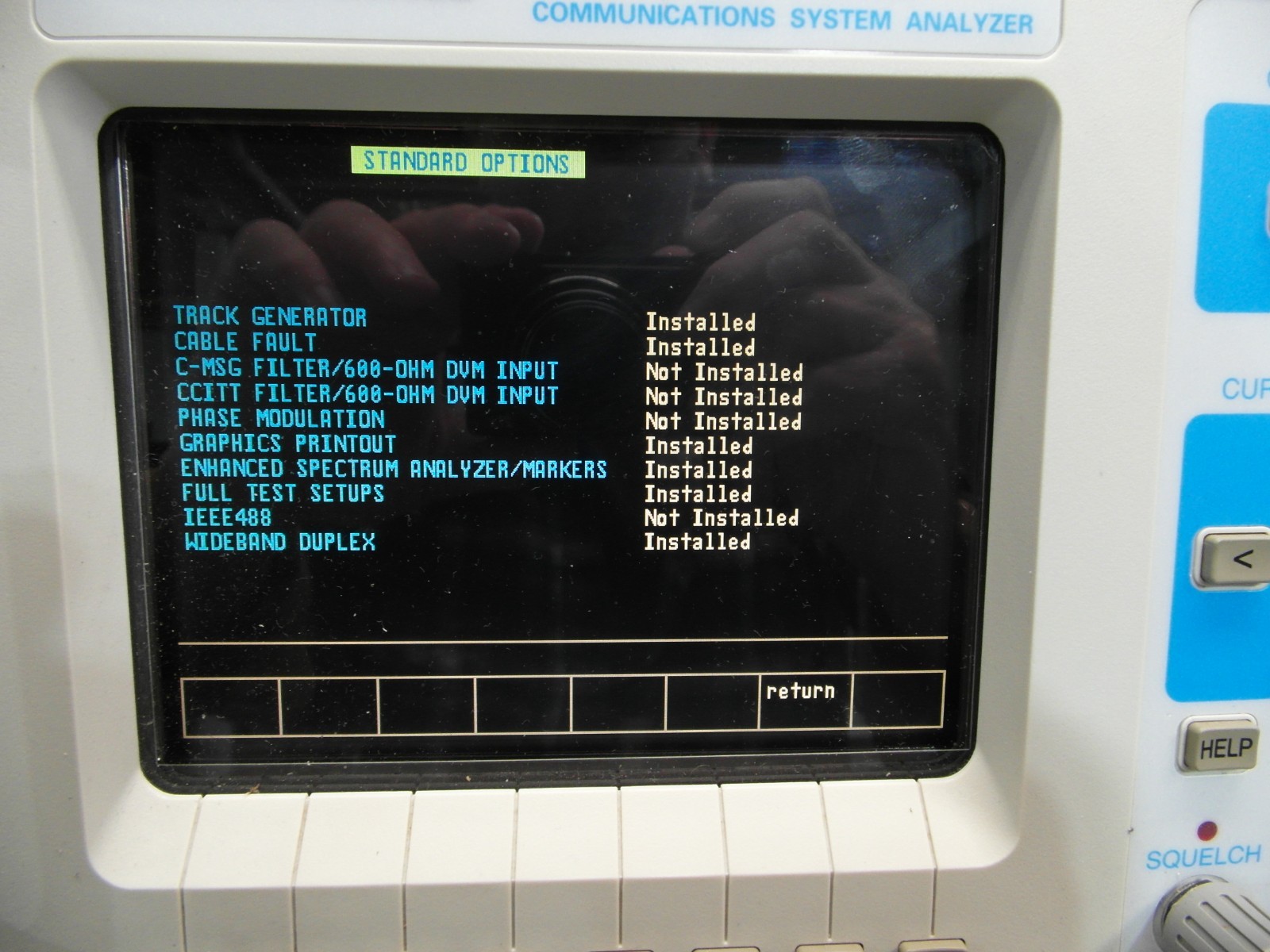 Motorola/General Dynamics R2670B Communications Service Monitor CALIBRATD LOADED