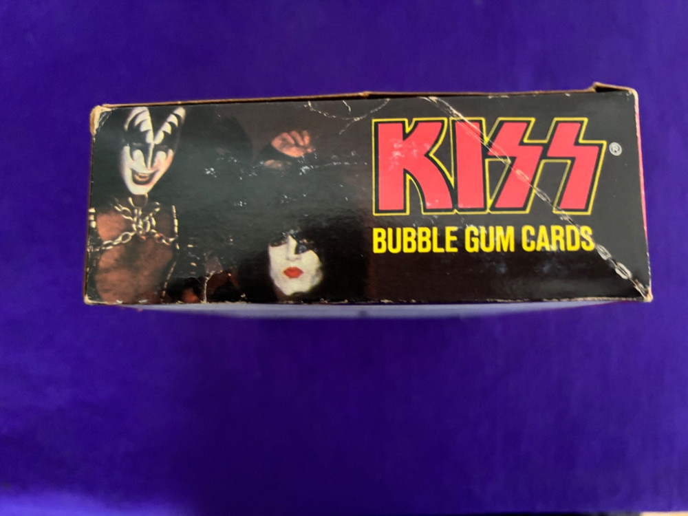 Original (Kiss) Empty Wax Box Cards