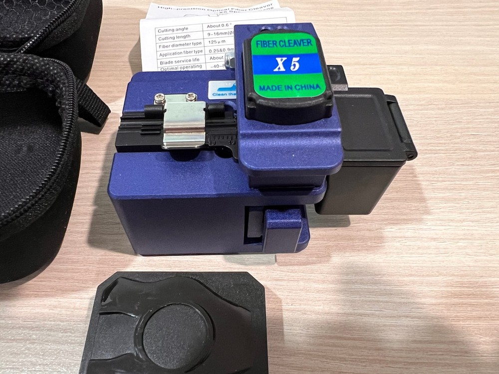High-Precision Optical Fiber Cleaver X5 Specifications