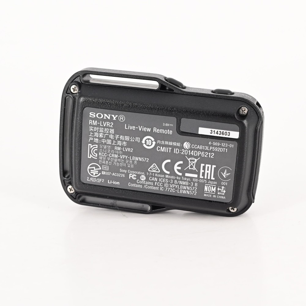 Sony RM-LVR2 Live View Wireless Remote #603