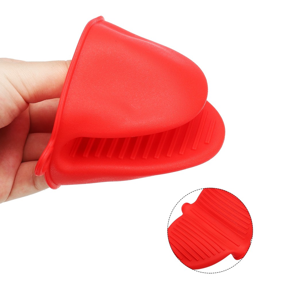 Oven rack shields, 2pcs silicone oven shelf rack protection