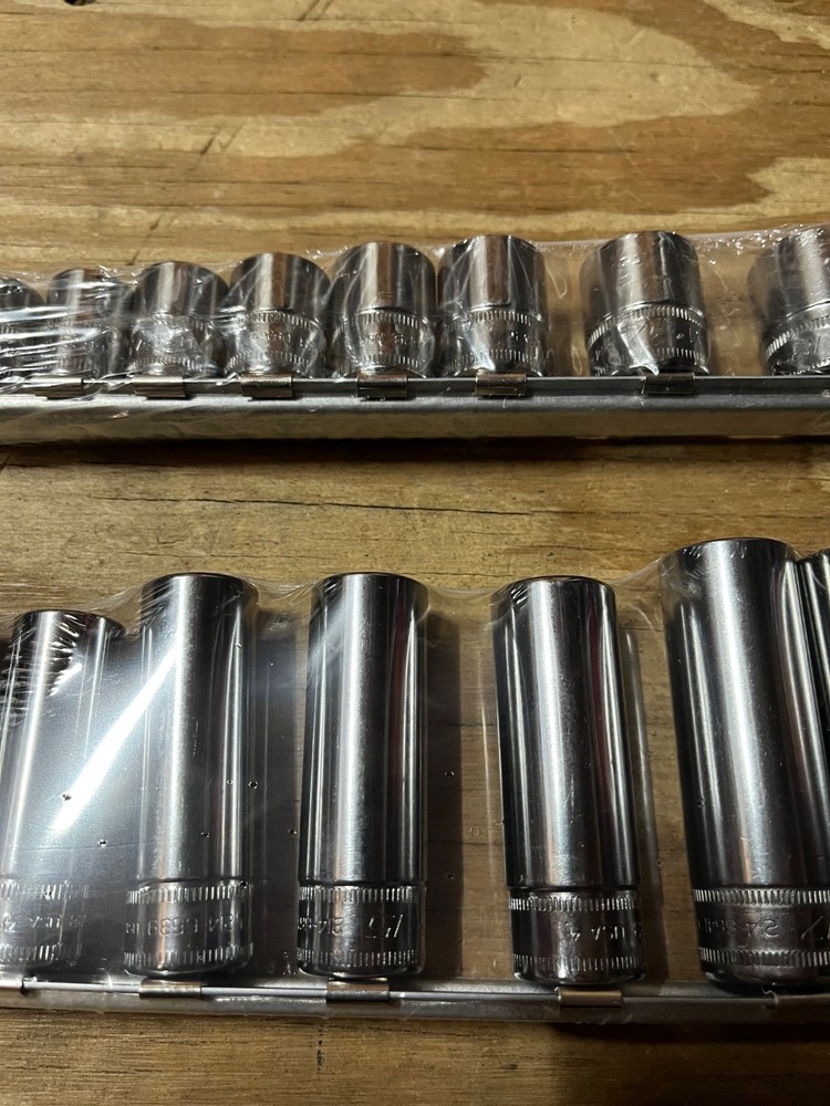 CAT (Snap-on) Metric 3/8 Shallow & Deep Socket Sets (NEW)