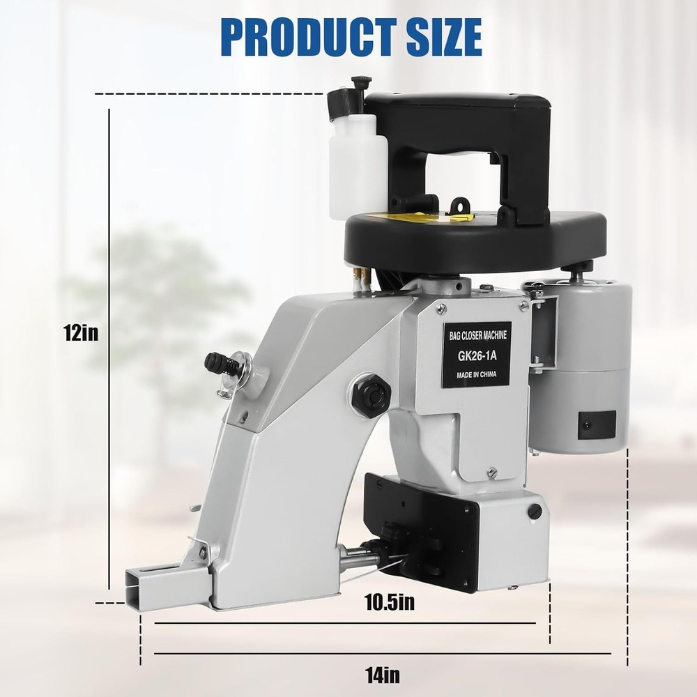 Professional Bag Sewing Machine - Efficient Cordless Stitcher for Agriculture