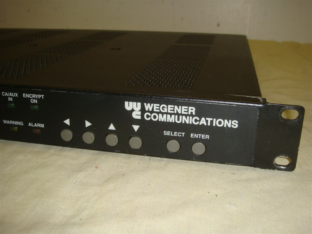 WEGENER UNITY UMX4010 UNITYMUX 4010 DATA MULTIPLEXER + COMPEL NETWORK CONTROL #2