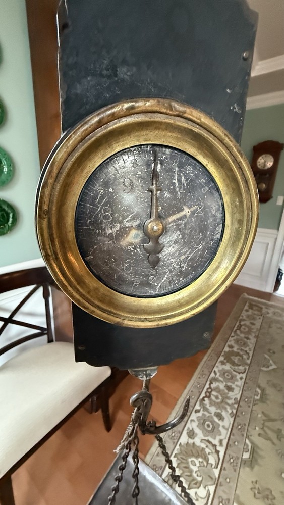 Antique Hanging Spring Scale Chatillon