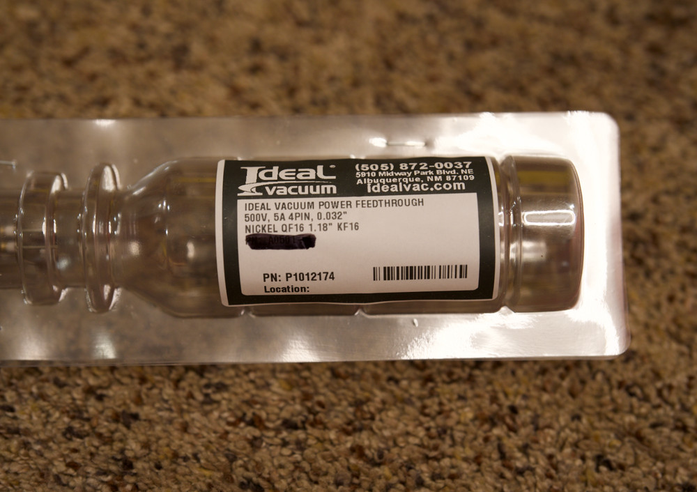 IdealVac Feedthrough