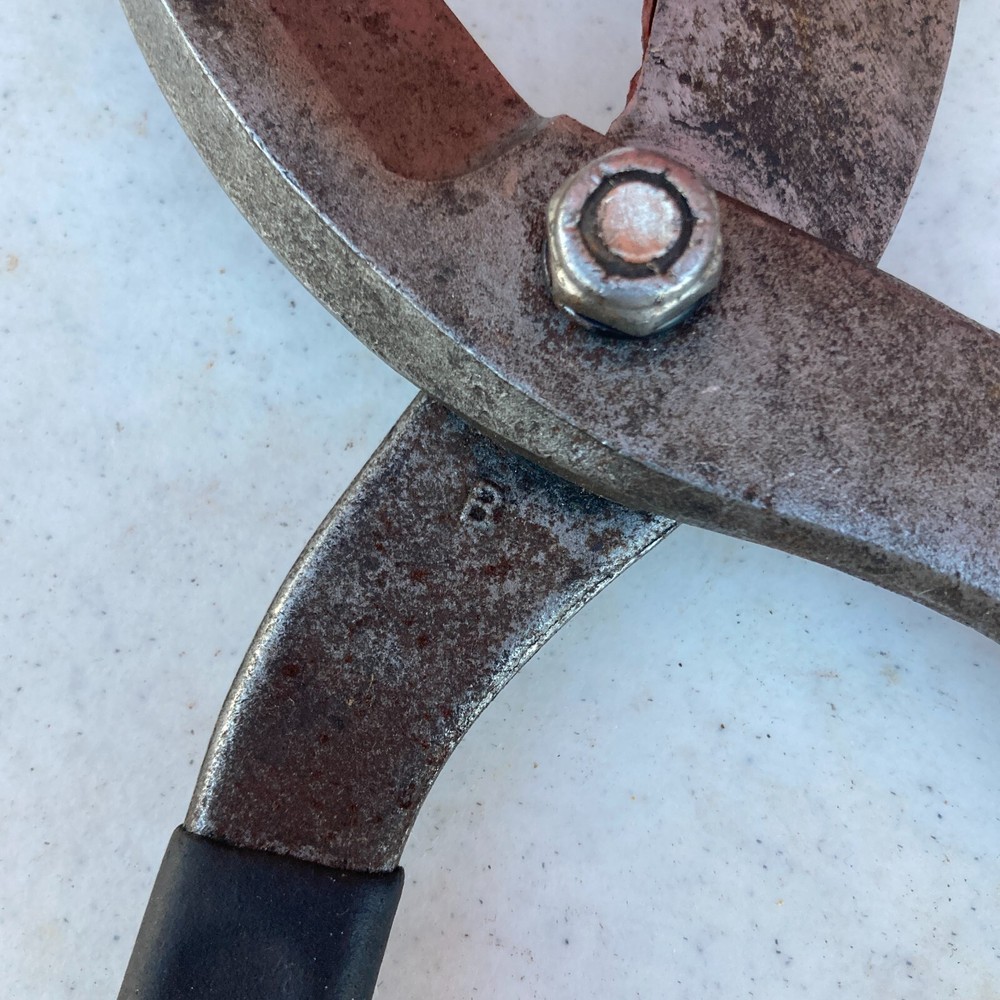 Task Force Tin Snips Shears Cutting Tool Drop Forged Solid Steel Blades 10 in