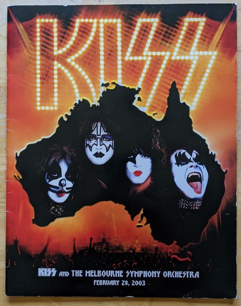 KISS Symphony Tour Book **RARE**