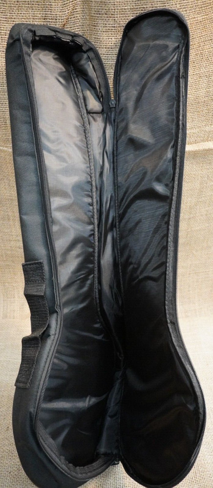 Kinise Ukulele Case Black Zippered Bag Only