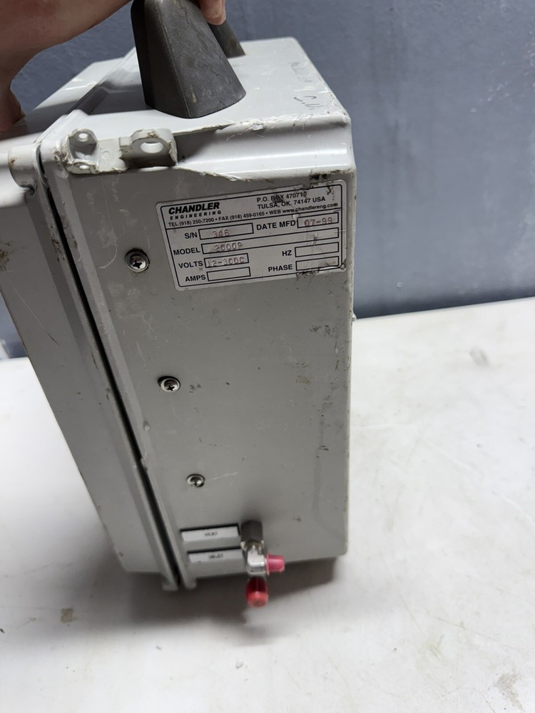 Chandler engineering moister chek 2000 Untested