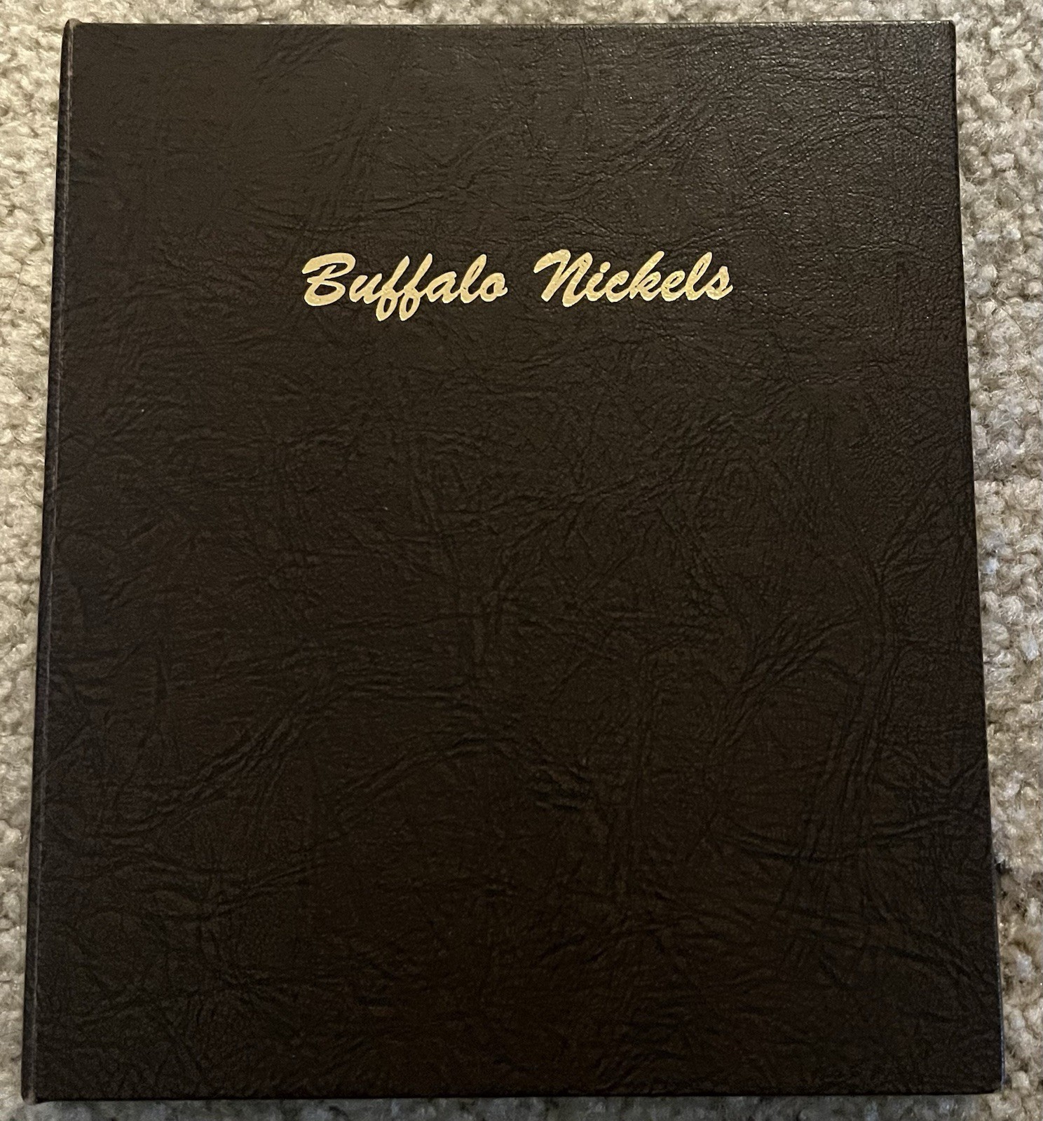 DANSCO COIN ALBUM #7112 BUFFALO NICKELS 1913-1938