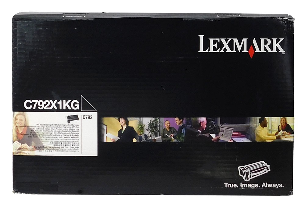 Lexmark C792X1KG Black Toner Cartridge - New in Box