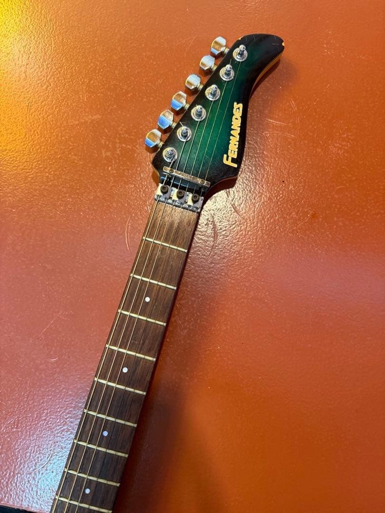 Fernandes Electric Guitar Gradient Blue