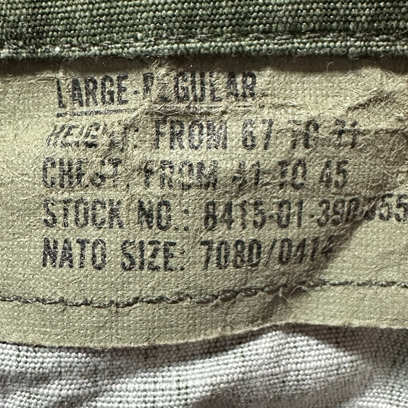 USAF Air Force EUROPE BDU Woodland Camo LARGE-REGULAR w/ Jump Patches