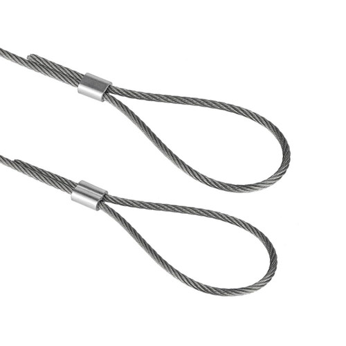 200 Pcs Aluminum Crimping Loop Sleeve 1/16",Cable Crimp Ferrules for Wire...