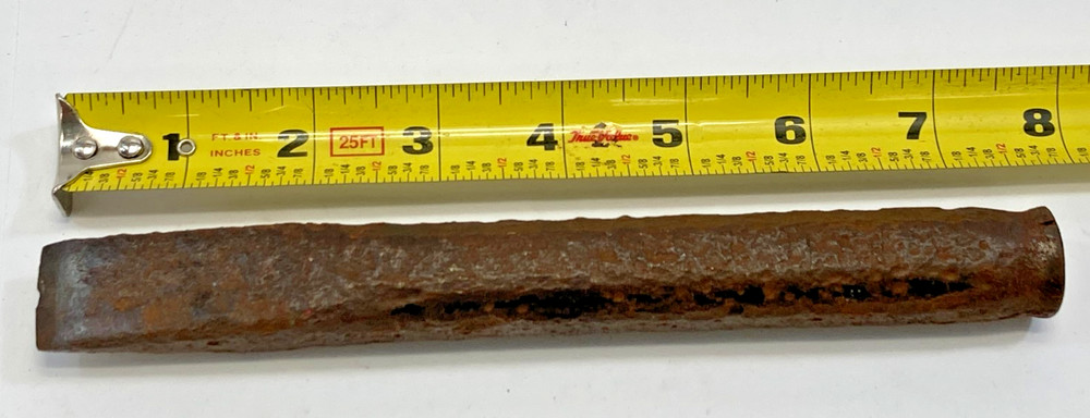 RUSTY Cold Chisel 7/8" x 8" ~ Ugly But Still Works.